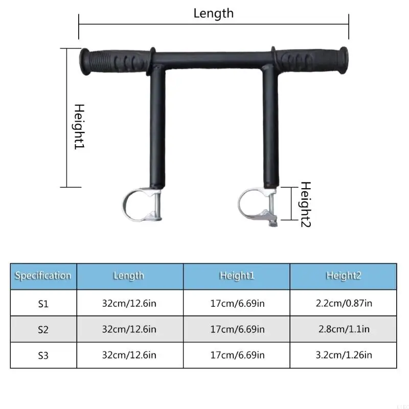 empuje extensible para cochecito bebé K1KC, extensor manillar cochecito bebé, agarre cómodo, extensión