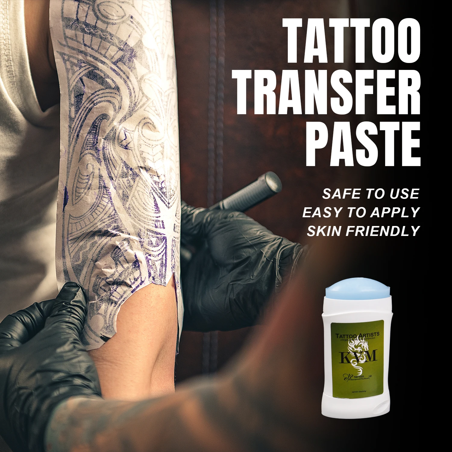 KVM 1/2/3 قطعة نقل الوشم الصابون الوشم هلام الوشم لوازم الوشم استنسل الصابون الوشم آلات النقل الحراري لوازم