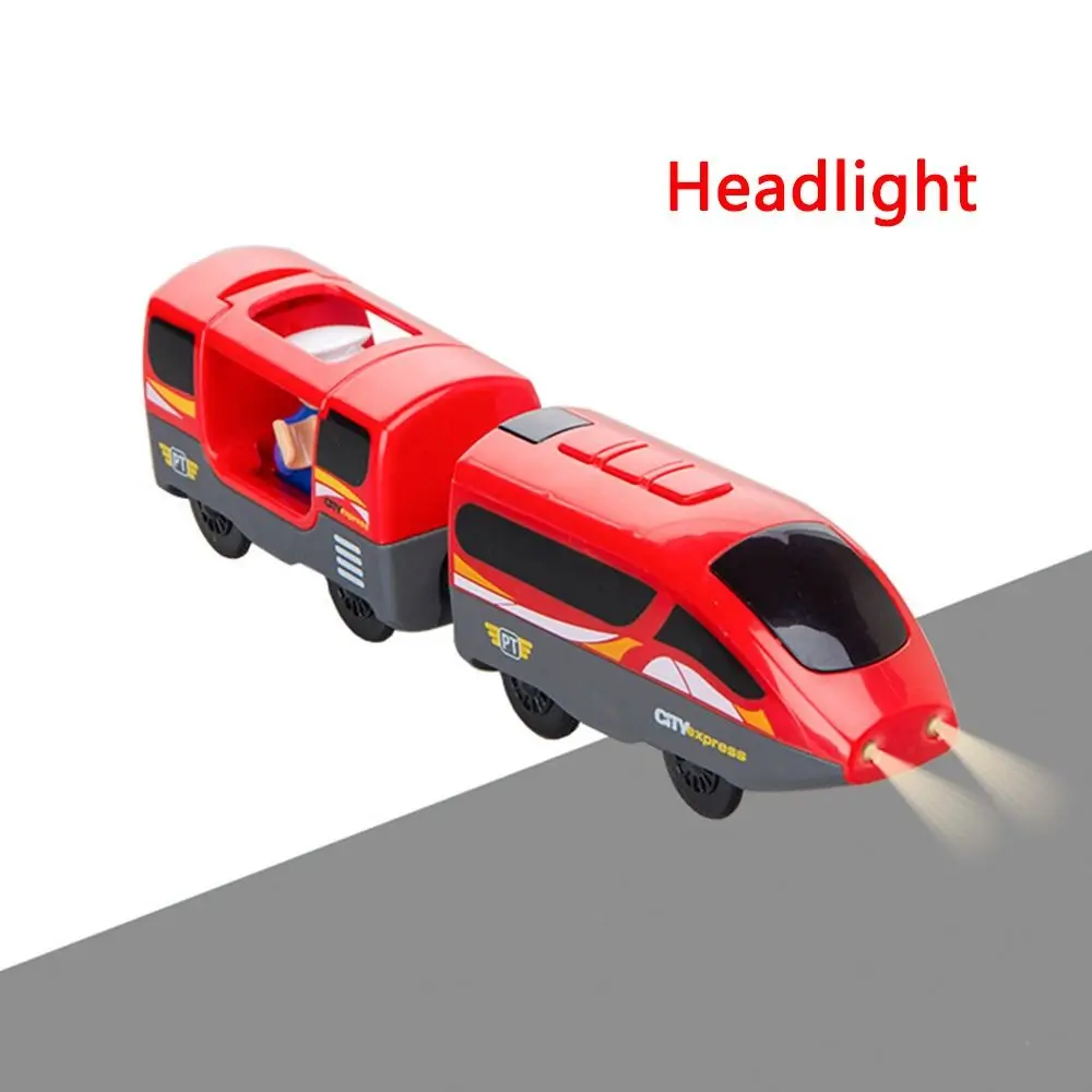 Magnetic Children's Toys New Design Toys Train Wooden Train Track Compatible With Brio Battery Operated