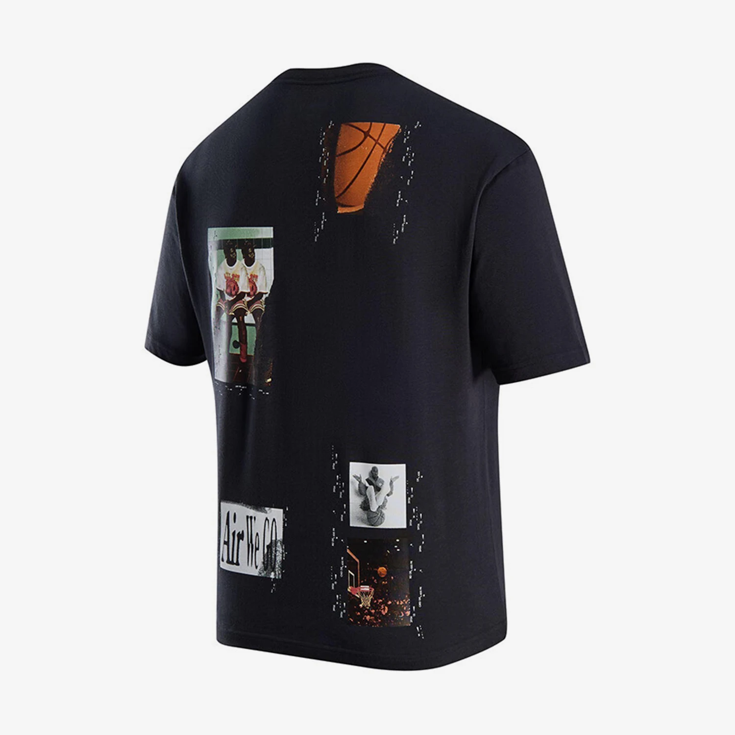 Nike الرسمية الأصلية JORDAN للرجال كرة السلة الرياضية طباعة عارضة قصيرة الأكمام FN5987-045 #2