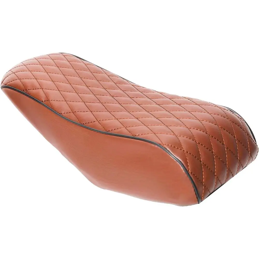 

Ретро-чехол на сиденье с ромбовидной прострочкой для мини-мотоциклов, замена подушки для детского внедорожного мотоцикла 98 куб. см.