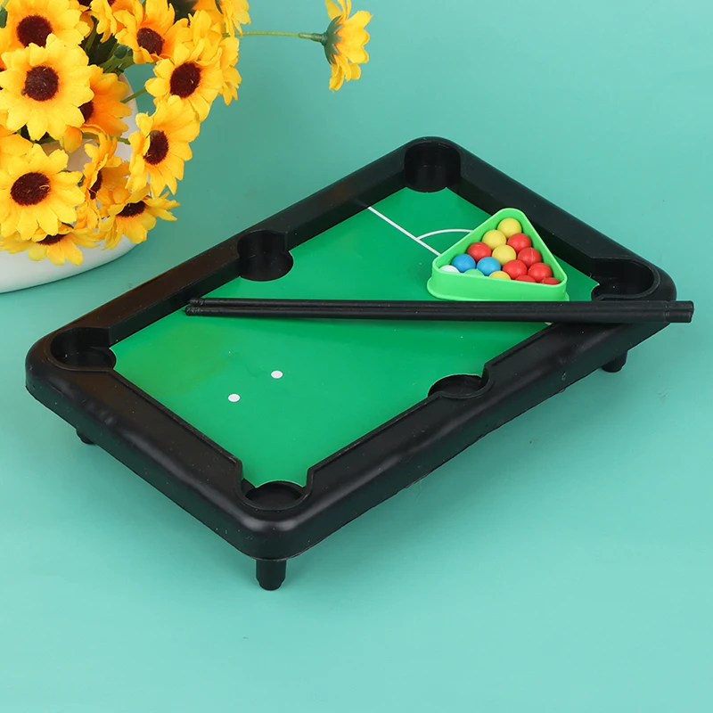 Billiards Mini Desktop Pool Table Snooker Toy Game Set Parent-Child Interaction