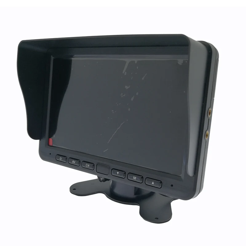 7 Inch/9 Inch/10.1 Inch Quad Car With 4 Channel Video Recording