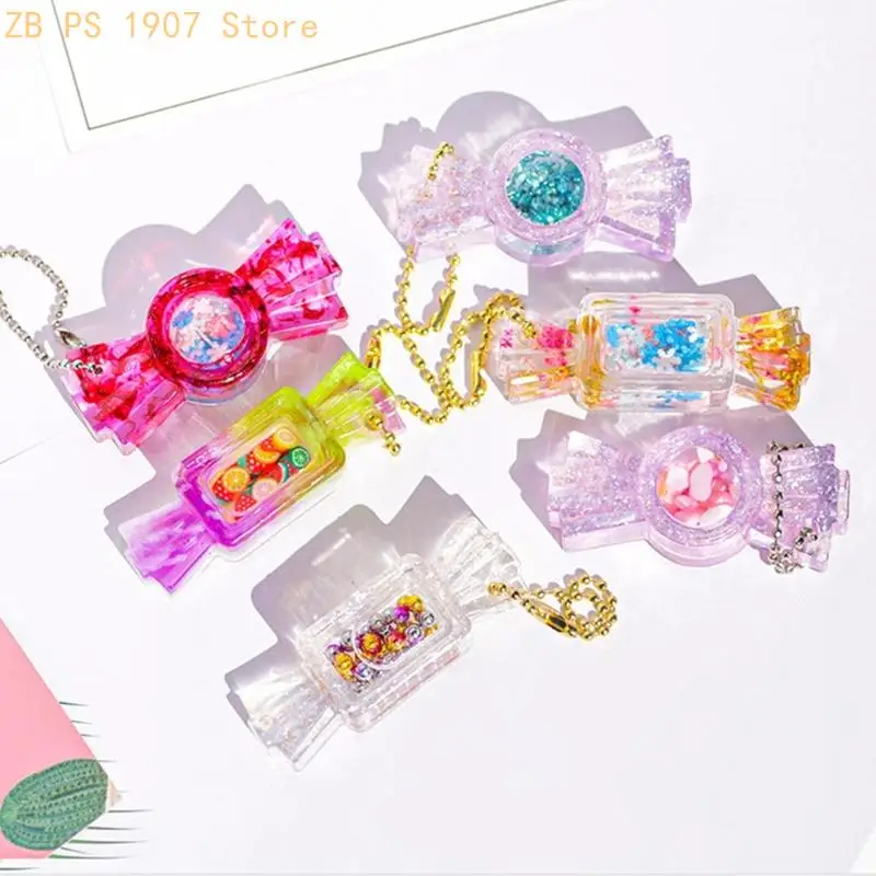 Professional Silicone Mold Pendant Crafts Casting Mold For Enthusiasts To Make Sand Flows Styles Keychain 55KA