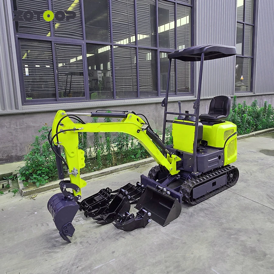 Excavator 2.5 Ton Kubota Engine EPA Digger Farm Small Excavators 1.2 Ton 2 Tons Prices Mini Crawler Excavator