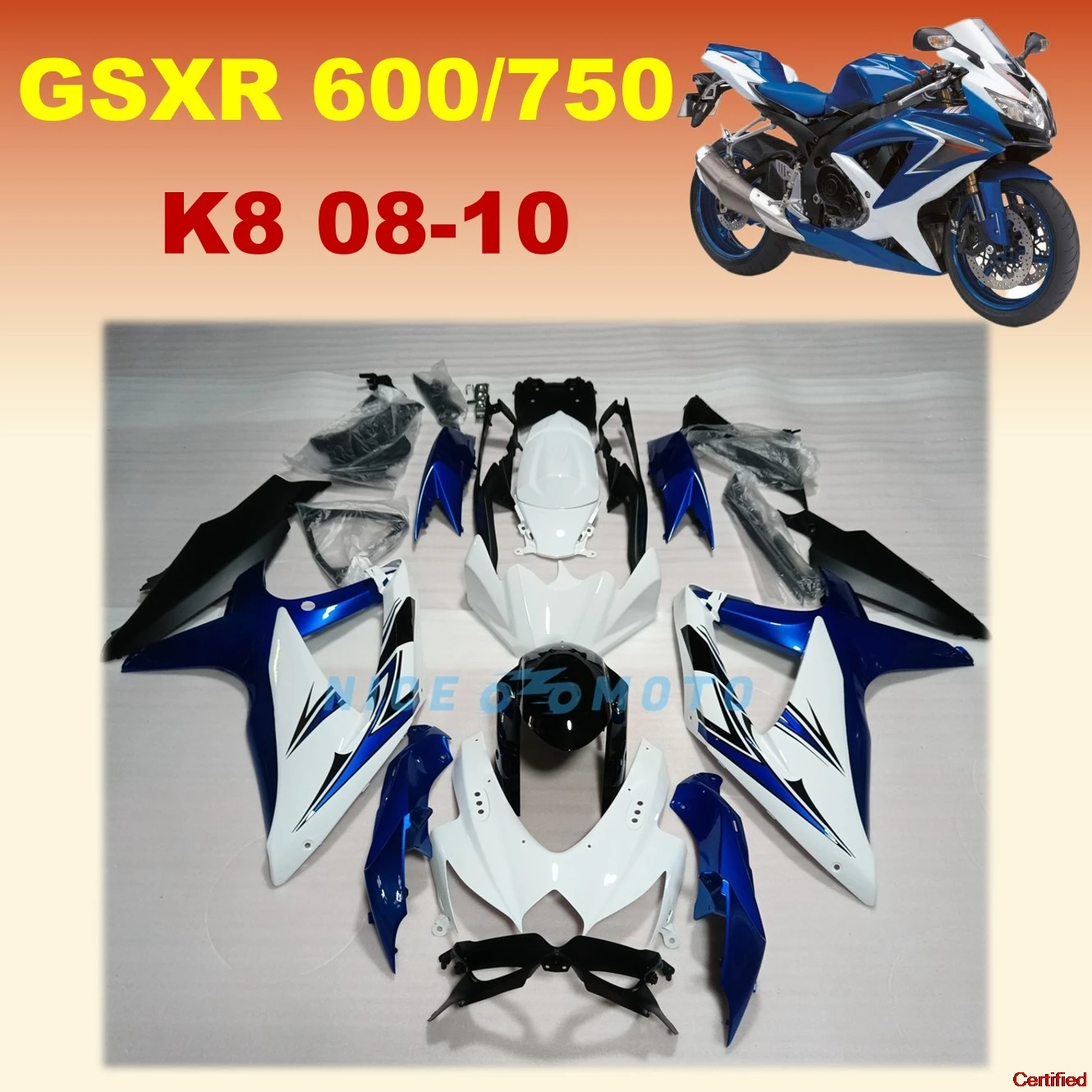 For GSXR-600 750 K8…