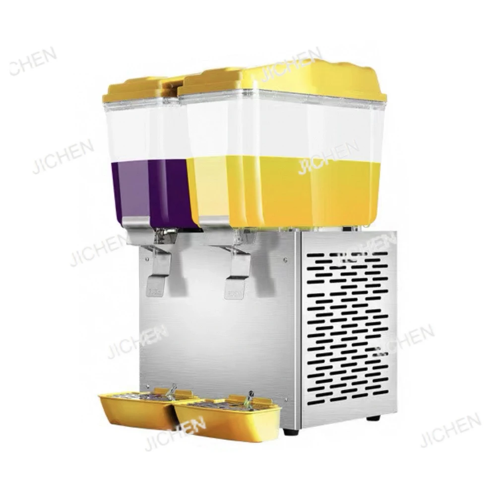 

Commercial three-can 16L automatic juicer stainless steel beverage machine for hotels and restaurants
