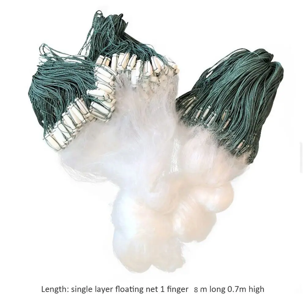 8/15/20/25M Nylon Fishing Net Fish Mesh Trap Monofilament Netting Tackle Tool Accessories Hand Cast Fish Network