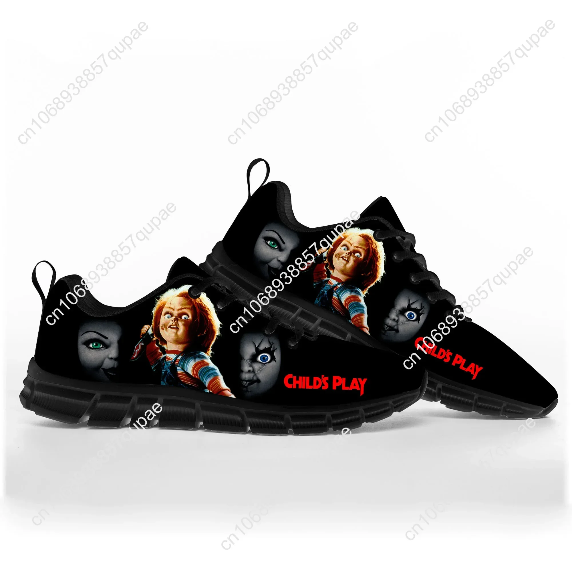 Horrorfilm Childs Play Chucky Sportschuhe Herren Damen Teenager Kinder Kinder Sneakers Casual Custom Hochwertige Paar Schuhe