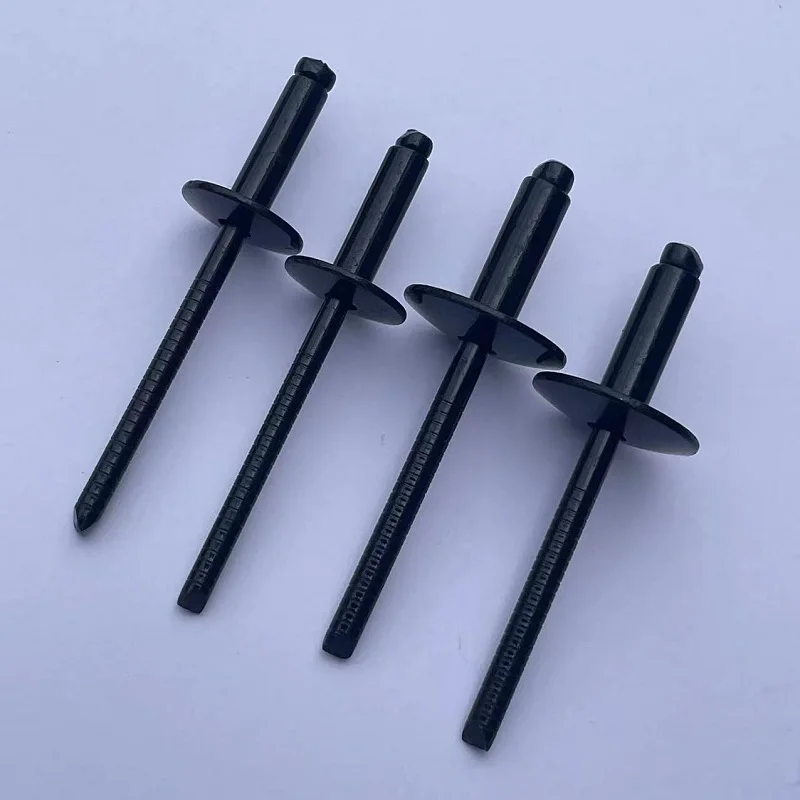 Black 304 Stainless Steel Large Flat Head Blind Rivets Dome Head Pop Rivet Pull Nail Decoration Nail M3.2 M4 M4.8 M6.4