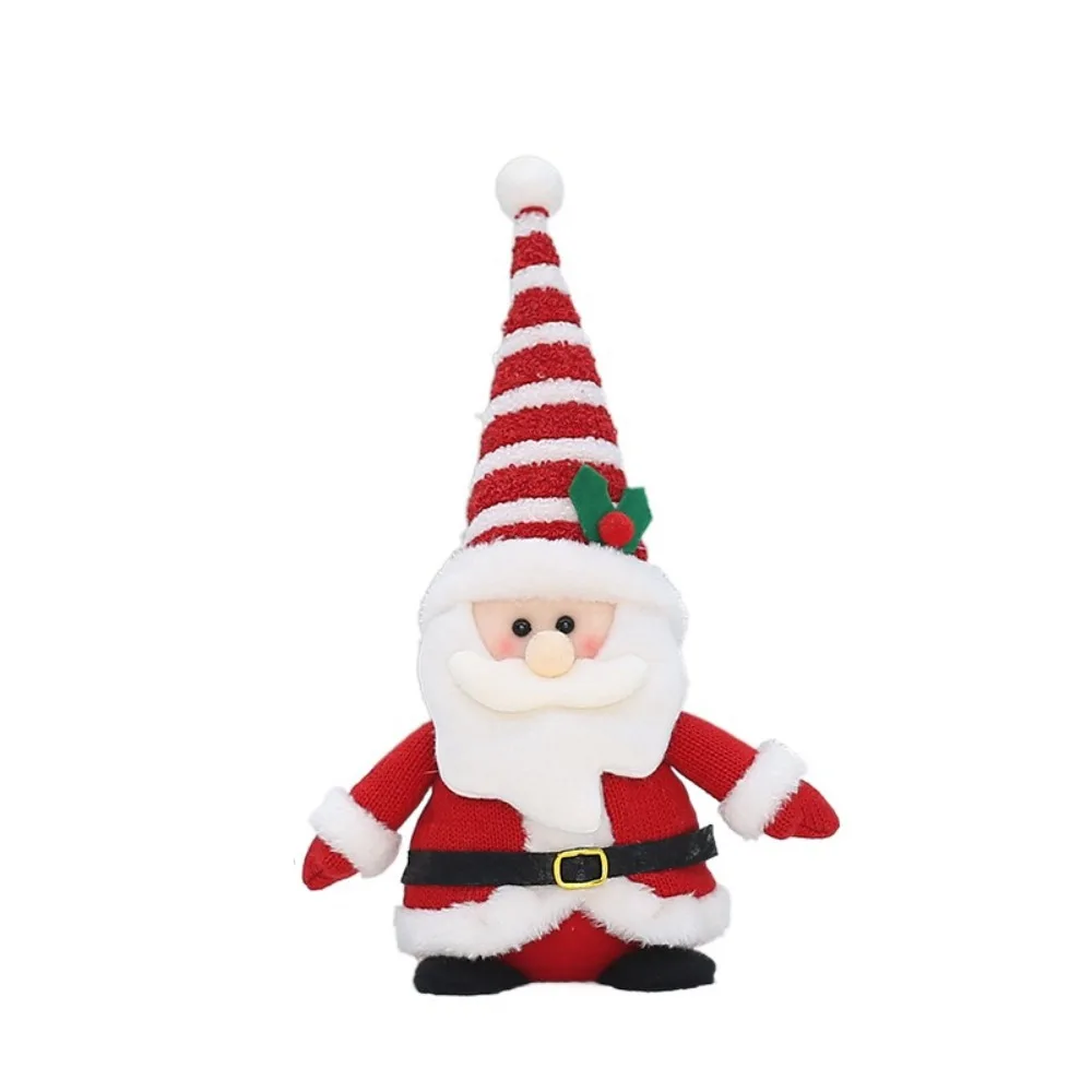

Funny Cute Christmas Snowman Doll Cartoon Santa Claus Doll Penguin Sitting Merry Christmas Decoration Home Decoration