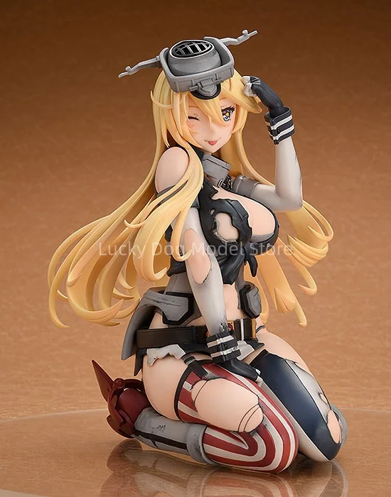 100% Original Kantai Collection -Kan Colle- Iowa Half-Damaged heavy Armament Ver. 1/8 Action Figure Anime Model Toys Gift view 4