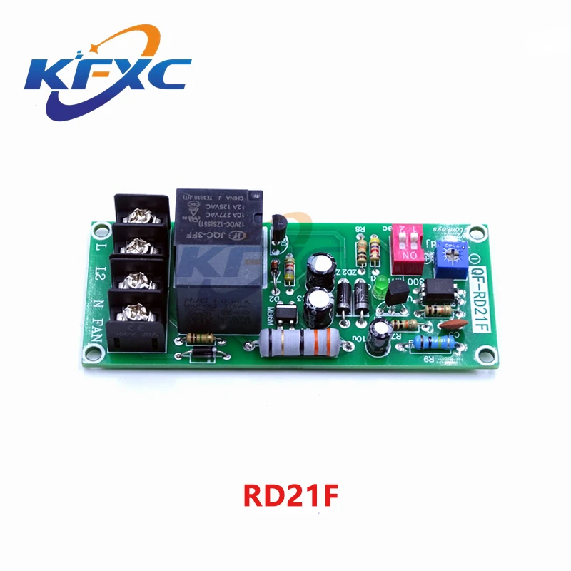1PCS RD21F AC 100V-220V Adjustable Timer Control Relay Module Turn Off Delay Switch Board for Exhaust Fan