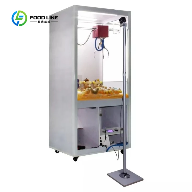 Customized Remote Control Online Claw Machine Operated via App Claw Game for Virtual Arcade Home Entertainment Platform Use