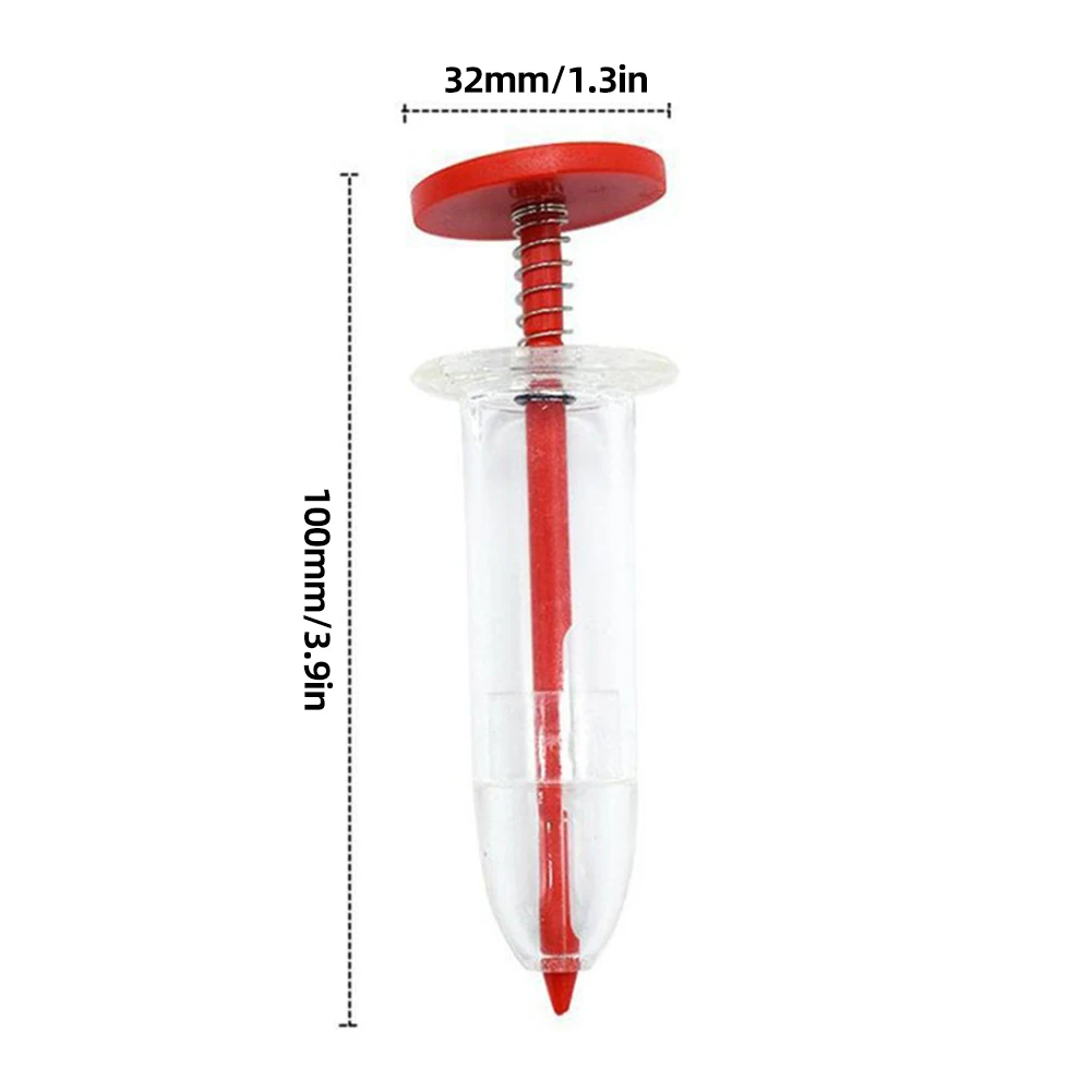 

Шприц-сеялка, мини-диспенсер для посева, ручной сеялка, садовый диспенсер для посева, небольшой разбрасыватель семян, садовые принадлежности