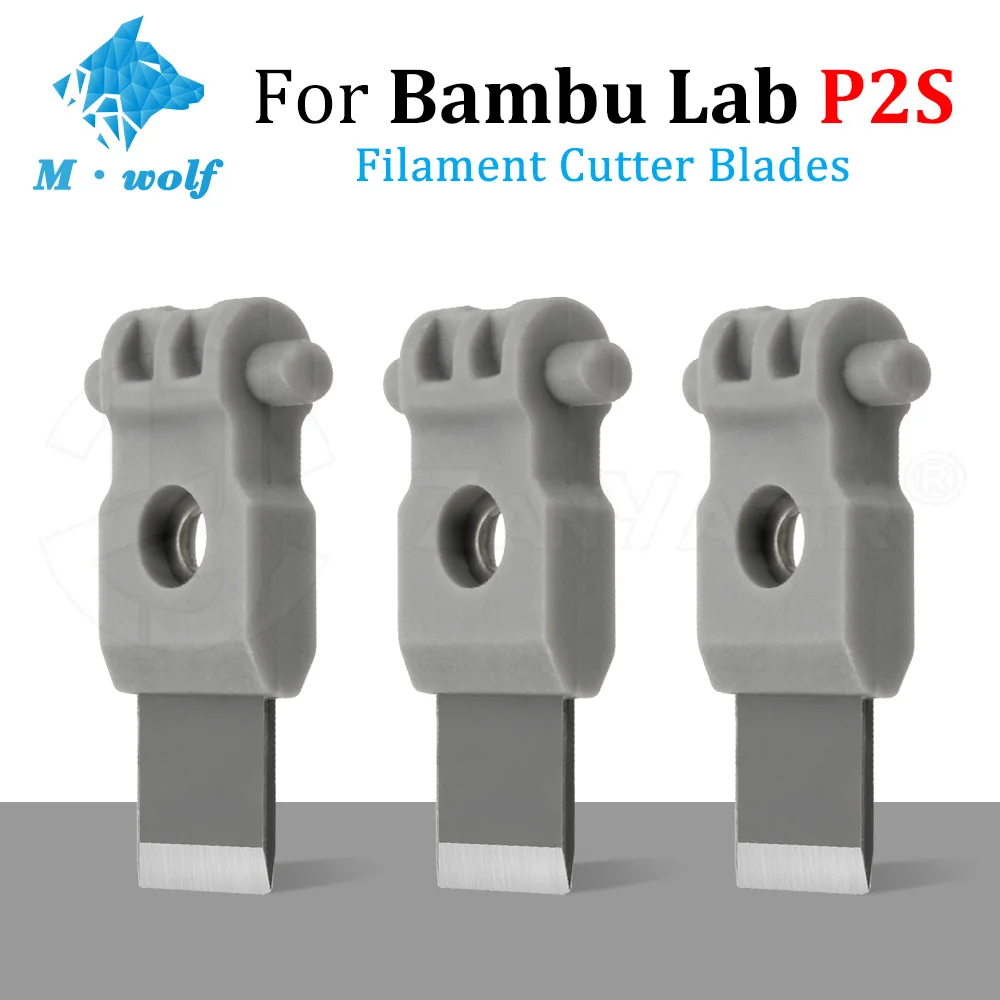 For Bambu P2S Filament Cutting Knife High Hardness Wear-resi