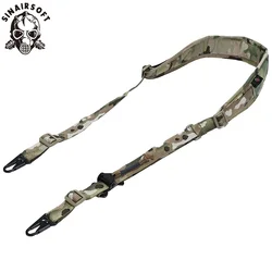 Tactical Modular Rifle Sling Strap Removable 2 Point / 1 Point 2.25