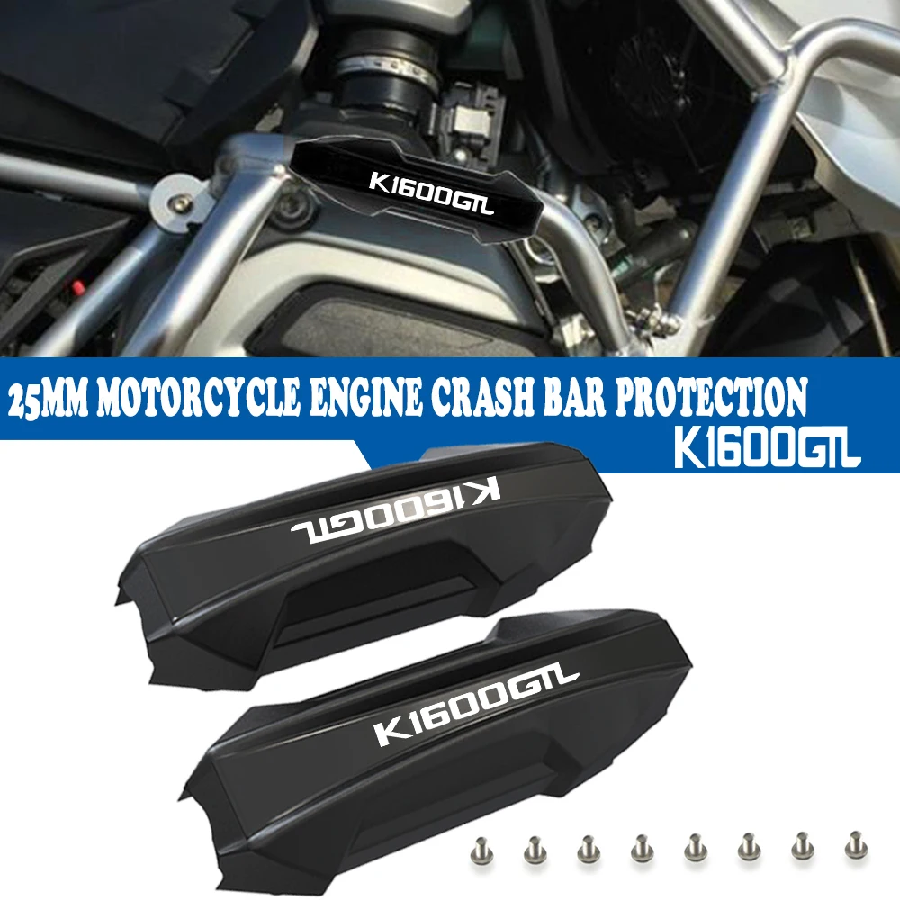 

K1600GTL Motorcycle Crash Bar Bumper Engine Guard 25MM Protection Decorative Guard Block For BMW K1600 GTL K 1600GTL K1600GT