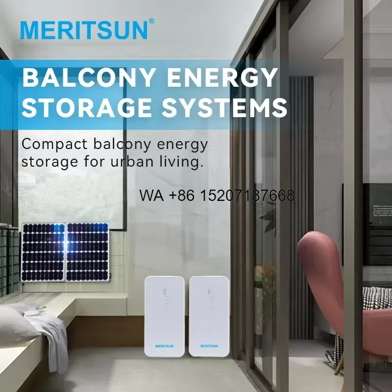 Wmwmnu for MeritSun Solar Balcony 600w 800w Plug and Play for Marstek Balkonkraftwerk Balcony Power Plant Storage