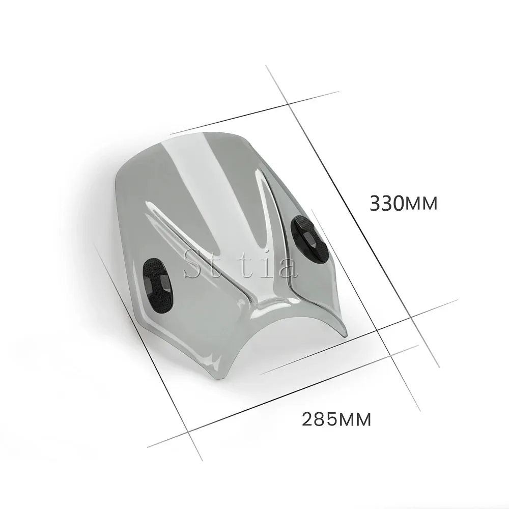 Eliminator 500 2026 Motorcycle Street Bike Wind Screen Deflectors For Kawasaki Eliminator500 SE 2024- Windshield Windscreen