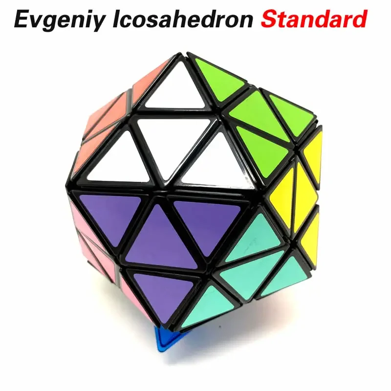 Evgeniy Icosahedron มาตรฐาน Magic Cube Neo Professional ความเร็ว Twisty ปริศนา Teasers สมองของเล่นเพื่อการศึกษา