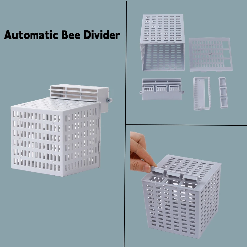

1 Set Automatic Bee Divider Beekeeping Divide Bee Tool Prevent Escaping Bees Remove Male Bee Beekeeper Tools Beehive Accessories