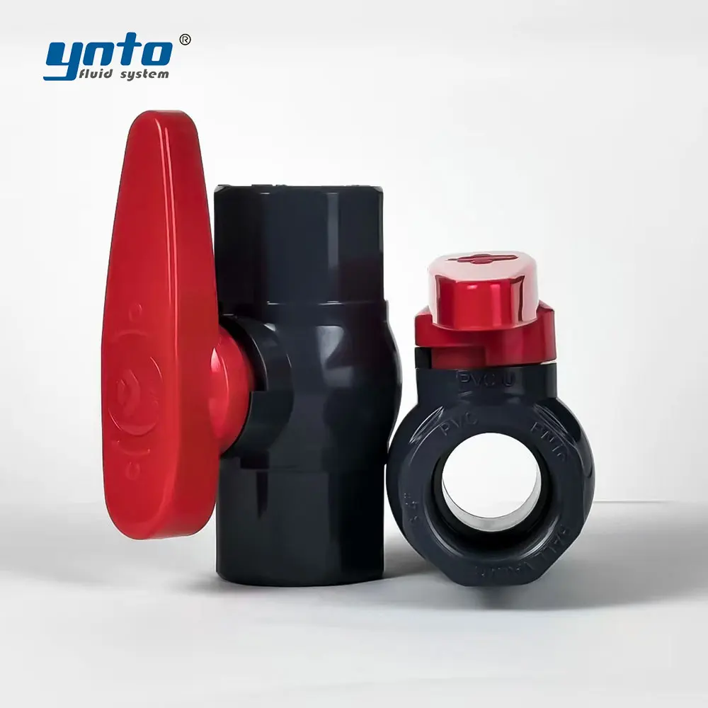 Integrated PVC Manual Ball Valves Wholesale UPVC Material for Plumbing And Water Supply Systems view 3