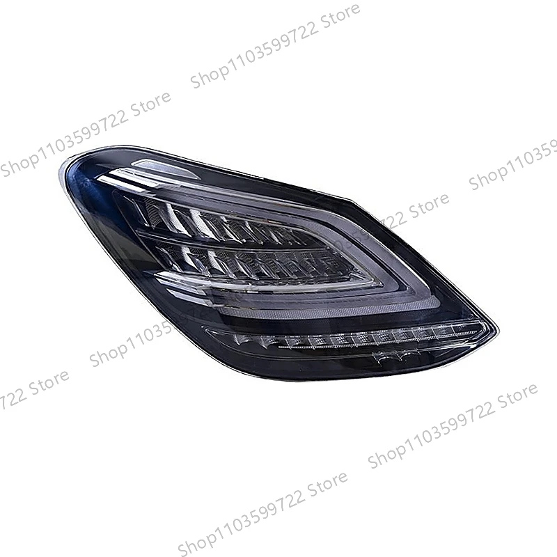 لمرسيدس بنز C-Class W205 C180 C200 C260 2015-2020 LED ديناميكية بدوره إشارة الفرامل ضوء احتياطية ضوء القيادة تحذير