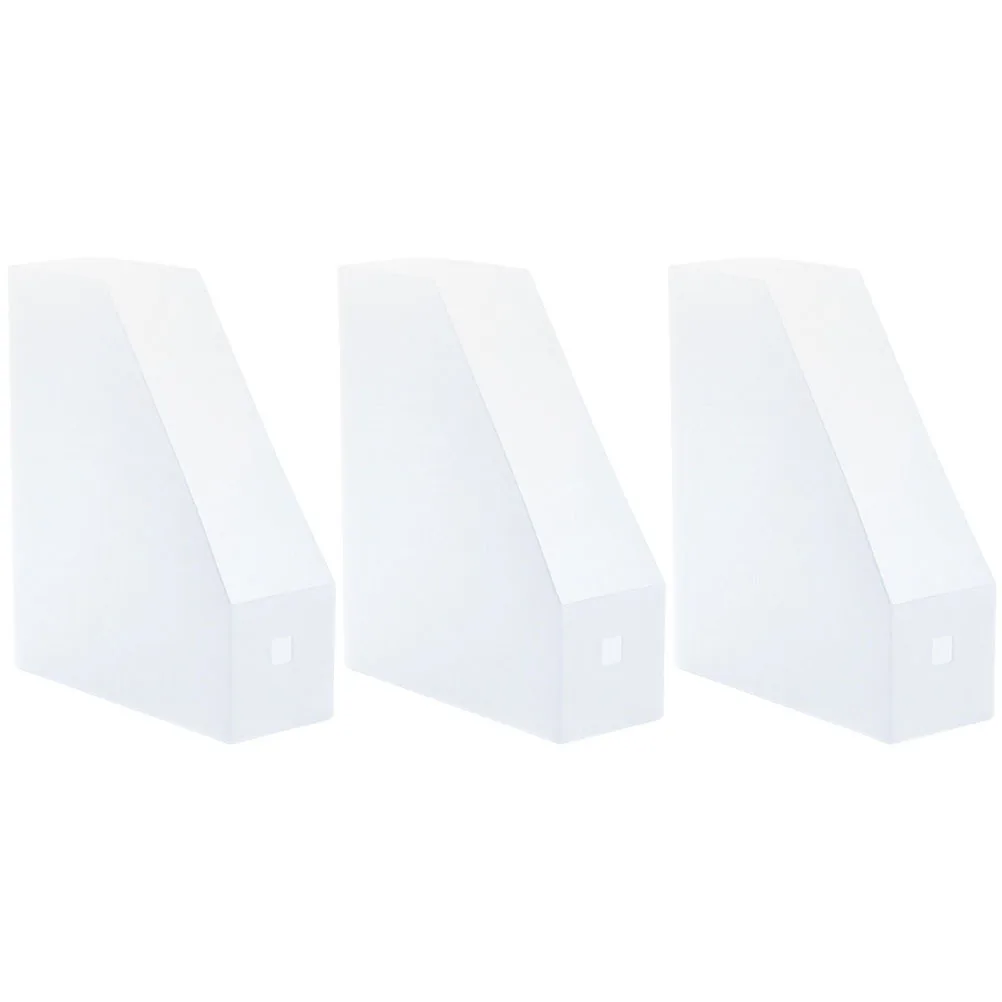 3Pcs File Document Storage Rack Multifunction Desktop Organizer Office Folder Holder Bookshelf Document File Storage