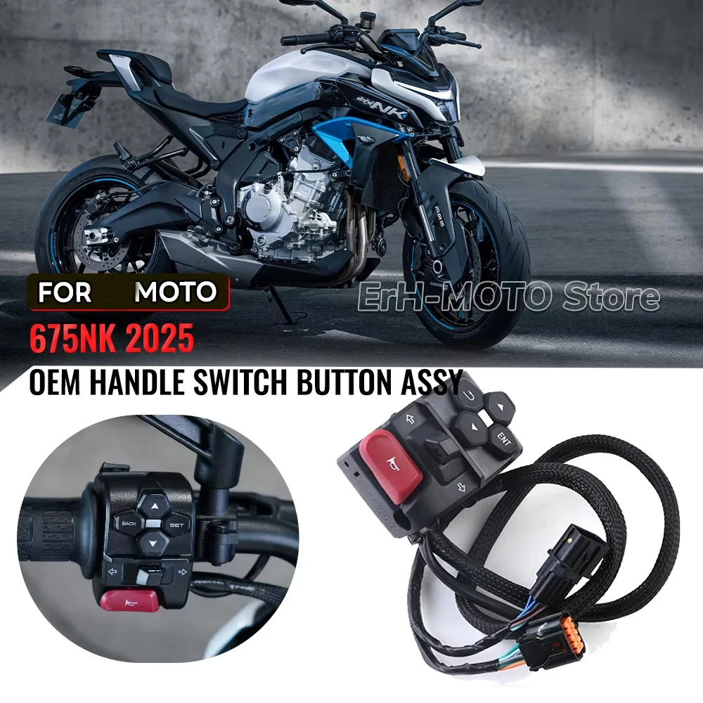 

For CF 675NK 675 NK Original handle switch handle Button handle switch ignition headlight switch assembly
