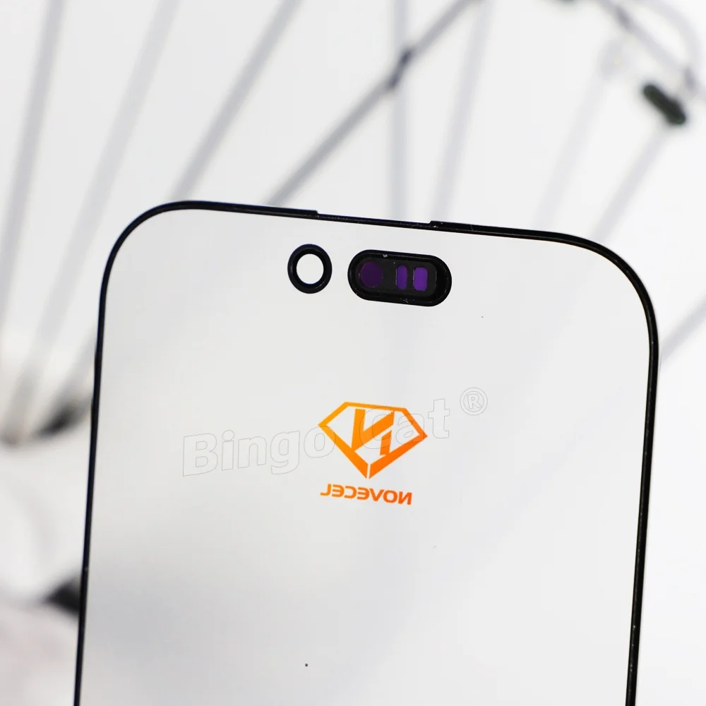 Novecel 5pc 1:1 Similar ORI 17 Pro Max Touch Screen Glass + OCA Glue for iPhone 16pro max 15 14 13 12 pro Outer Lens Replacement