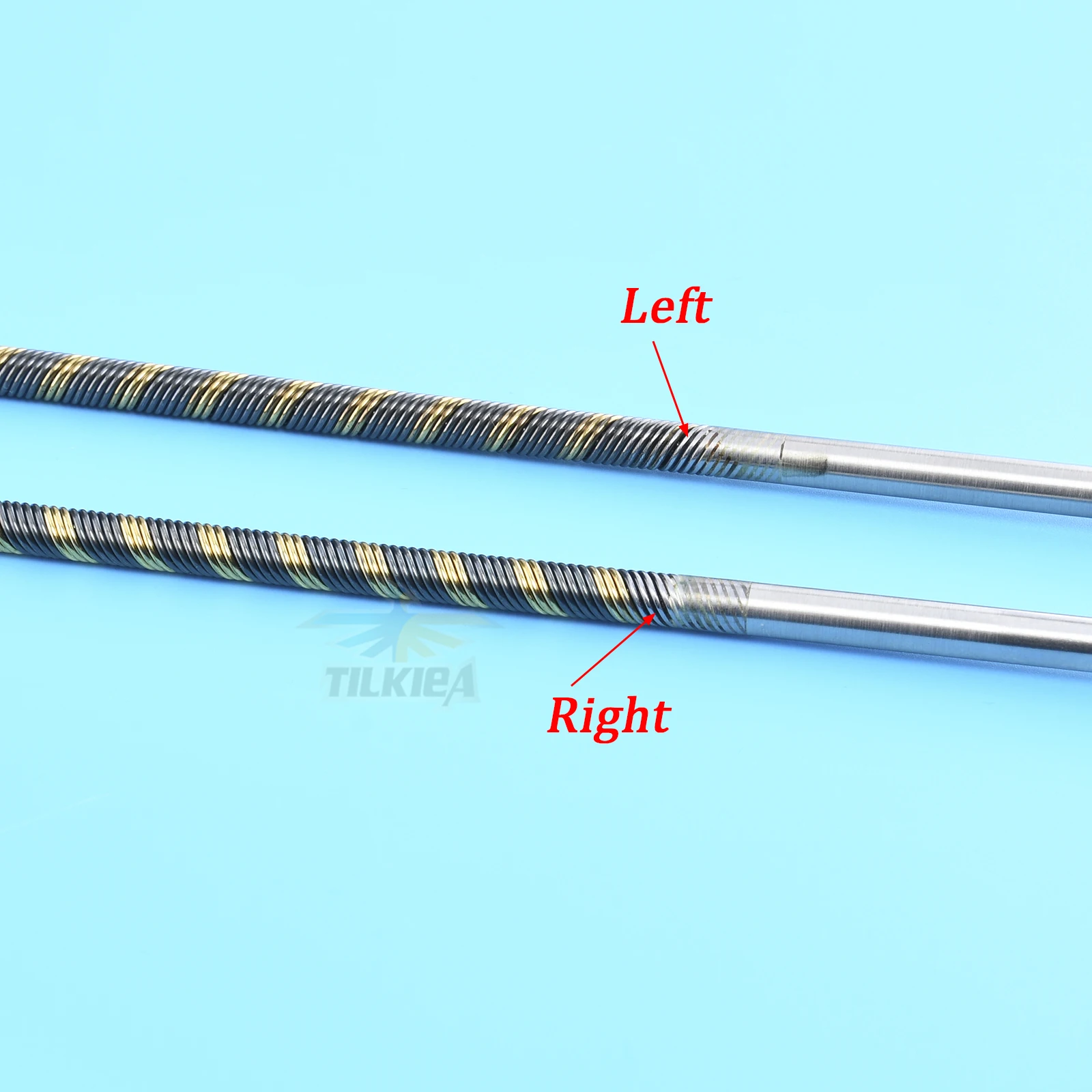 1 قطعة يسار/يمين 6.35 مللي متر 1/4 "رمح مرن إلى 4.76 مللي متر 3/16'' الدعامة رمح L حوالي 700/950 مللي متر الكابلات المرنة لقارب نيترو Rc الغاز