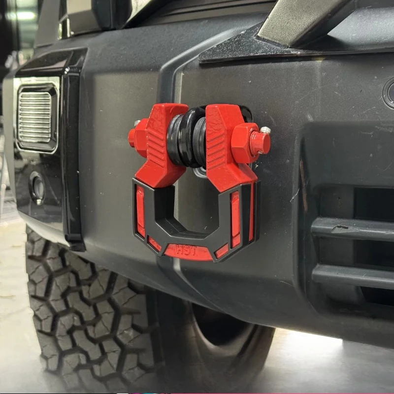 For CHERY ICAR 03 Fulwin‌ X3/ V23 V27 Trailer hook front bumper detachable metal special modification accessory