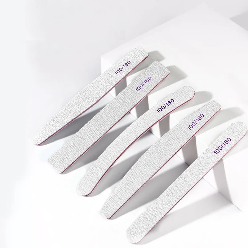 5pcs Nail files for manicure nail polish grinding strips for manicure file strips tools for shaping and rubbing nails