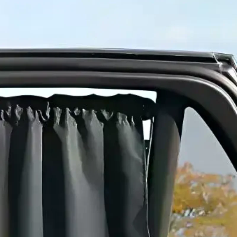 1/2/4Pcs Car Sunshade Curtain Suction Cup UV Protection Heat Insulation Privacy Cover For Baby Kids Car Interior Accessories