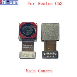 Back Rear Front Camera Flex Cable For Realme C53 Main Big Small Camera Module Replacement Repair Parts