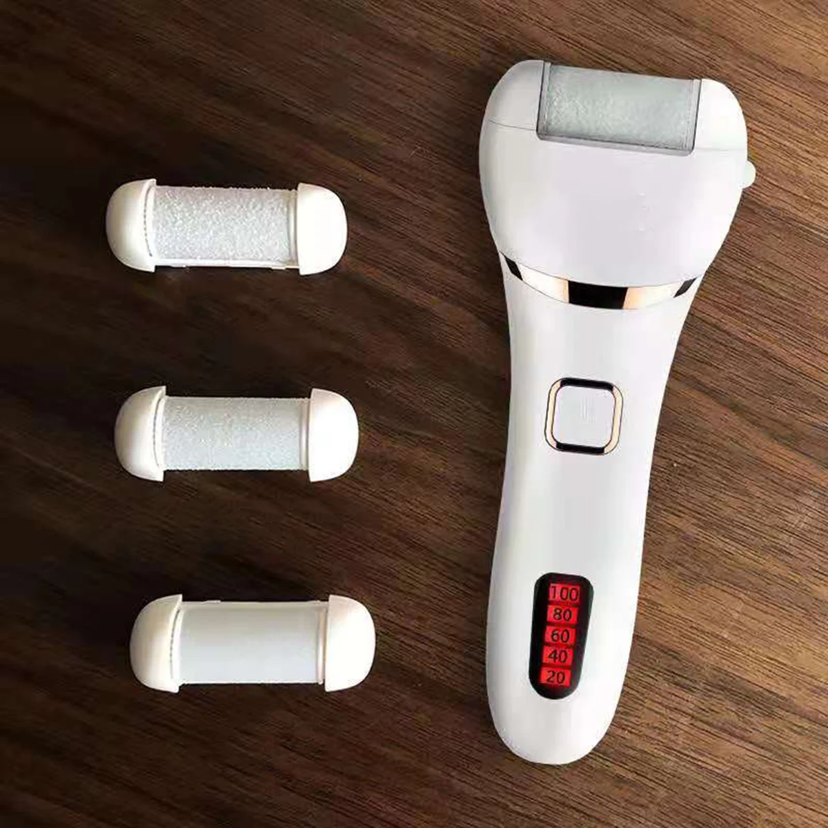 رؤوس دوارة بديلة متوافقة مع مجموعة أدوات ماكينة حلاقة مسامير القدم للكعوب المتشققة والجلد الميت #2