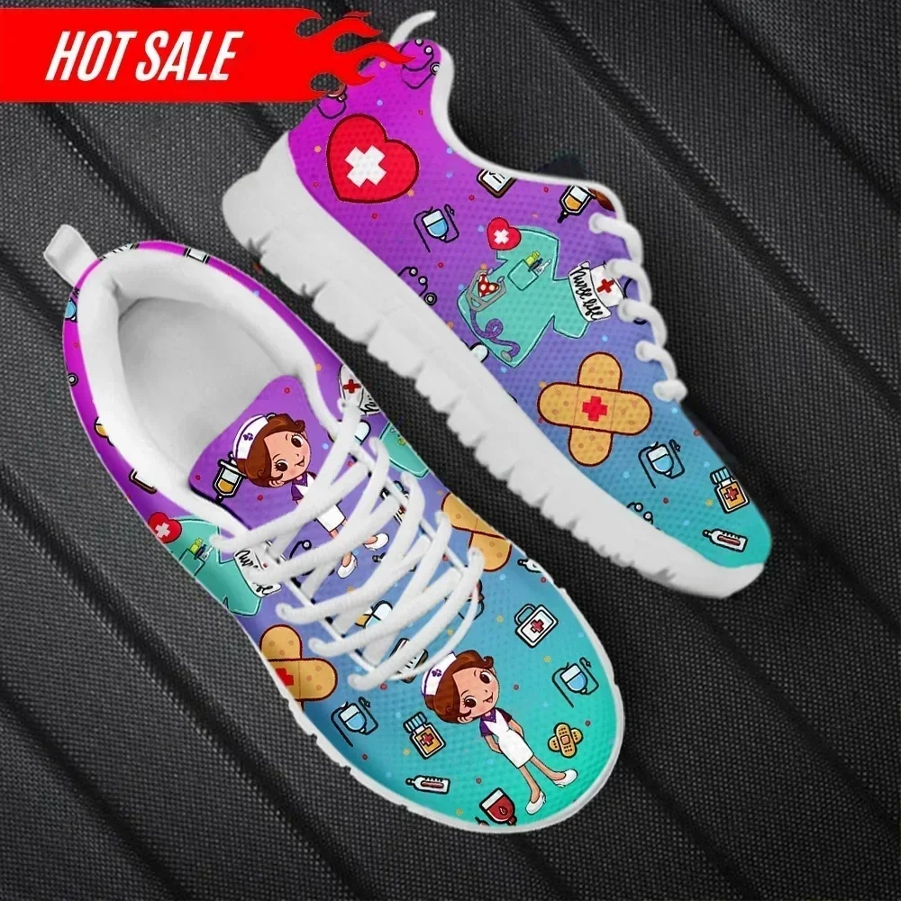 

Meidcal Assistant Nurse Print Women’s Nurse Shoes Luxury Casual Sneakers Female Outdoor Trekking Shoes Gifts