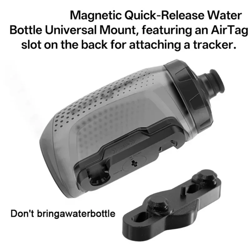 ABLK para portabidones magnéticos ultraligeros de liberación rápida FIDLOCK, compatible con rastreadores Airtag, botellas de agu