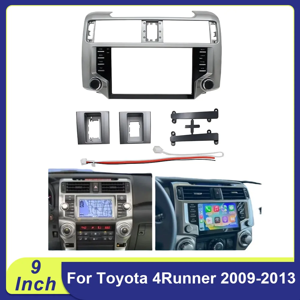 

"For Toyota 4Runner 2009-2013 - 9 Inch" Touchscreen / CANBUS Car Frame"