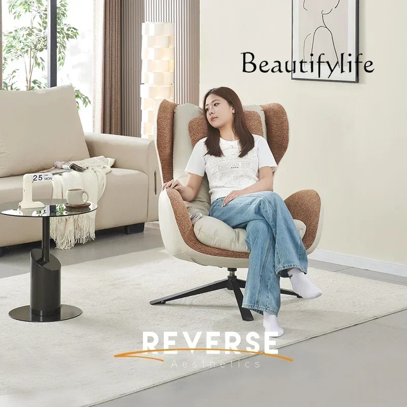 

c итальянский легкий роскошный диван-кресло, новый дом, гостиная, отдых, одиночное кресло, ленивое вращающееся кресло