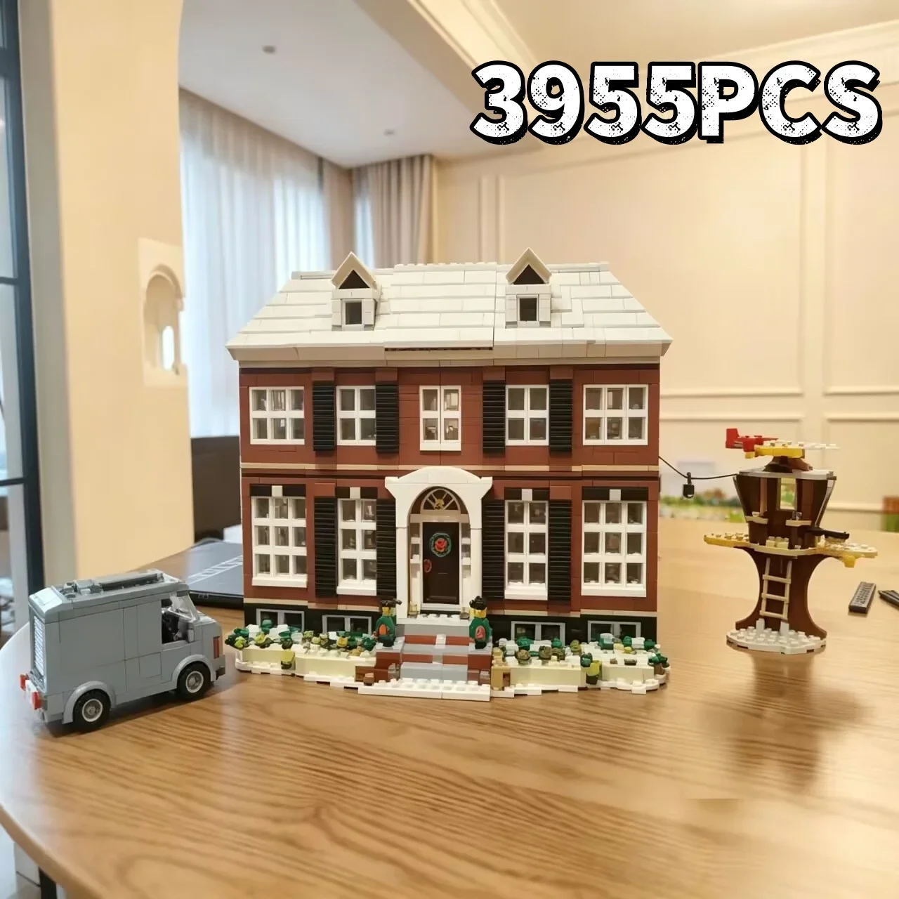 2026New 3955pcs Two-Story Villa Building Blocks, Interlocking Bricks Construction Kit Display Model Toy for Adult Collection
