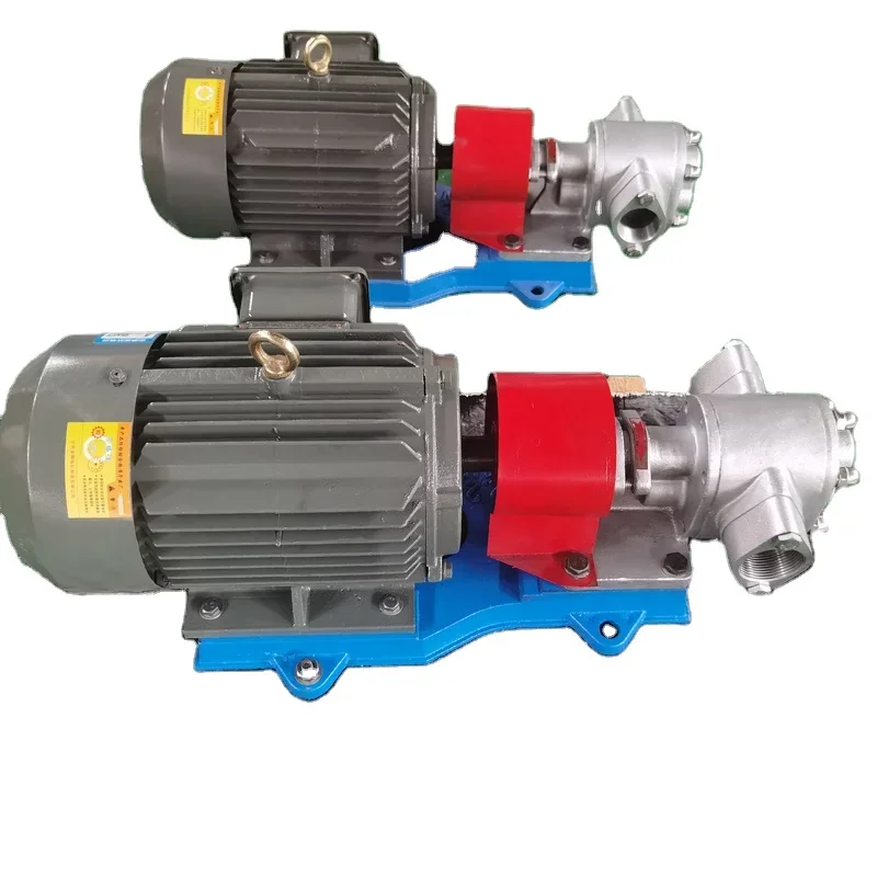 Gear Pumps Food Grade Oil Pump Stainless Steel Electric High Pressure KCB Series Gear Pump 1.5KW--45KW