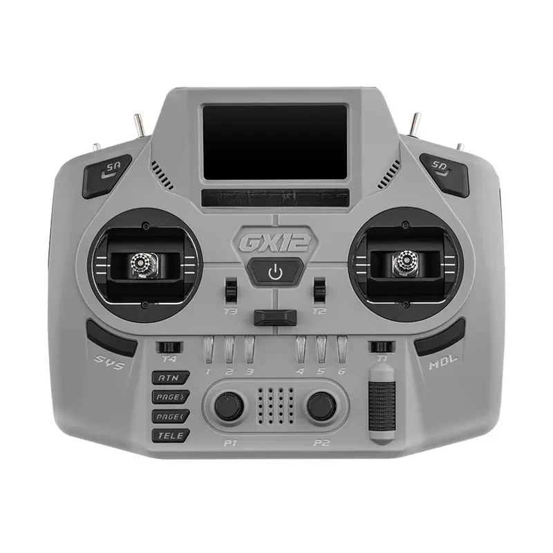 GX12 Crush 1000HZ 3D Digital CNC Hall Gimbal Dual Band Antenna Gemini XROSSBAND EXpressLRS Plastic Radio