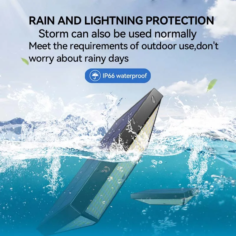 Led Solar Lamp Outdoor Security Light with Motion Sensor Waterproof 138LED Solar Powered Spotlight Solar for Garden Garage