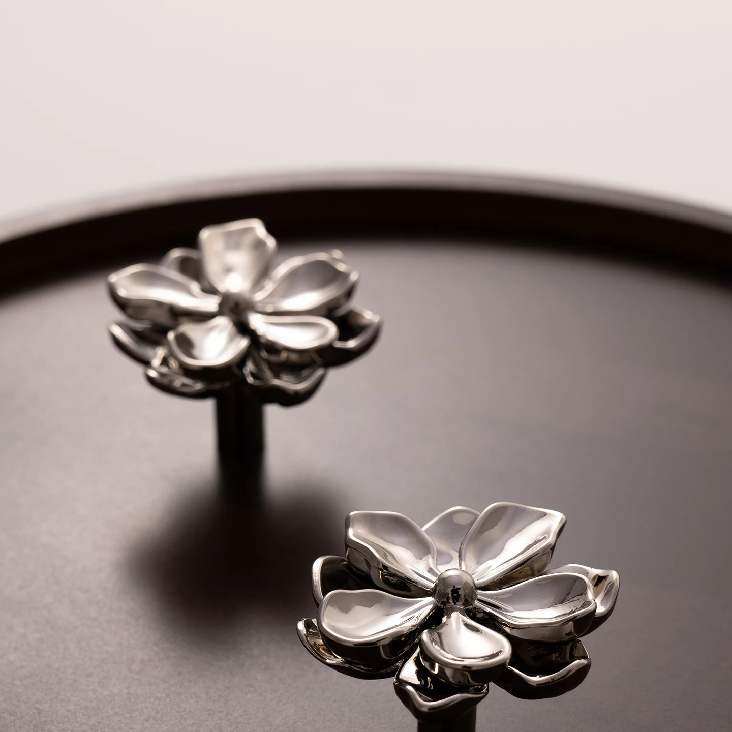 camellia brass cabinet knobs product detail 7