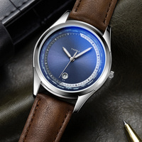 YAZOLE Men's Watch Minimalist Luxury Quartz Man Watch Original Leather Strap Waterproof Calendar Watches Relogio Masculino
