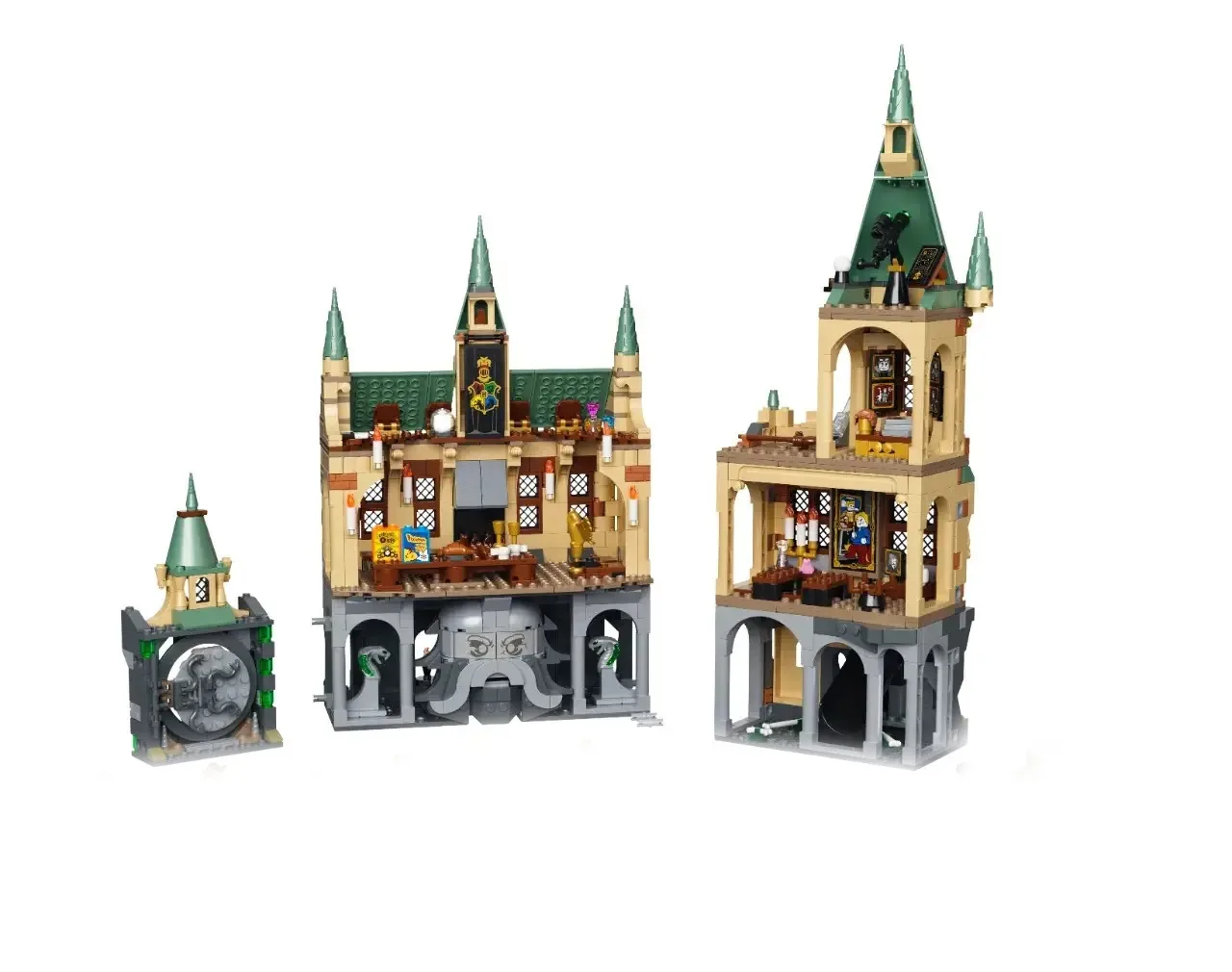 Miniso Disney FamousMovie 76389 Chamber of Secrets Building Model Building Blocks Children\'s Toys Christmas Birthday Gifts