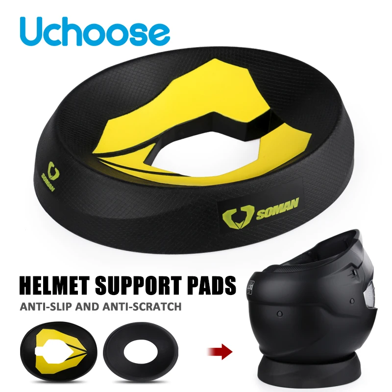 Soman Helmet Support Ring Helmet SuppliesHelmet Donut Ring Scratch-resistant Portable Anti-skid Anti-scratch Helmet Support Pad