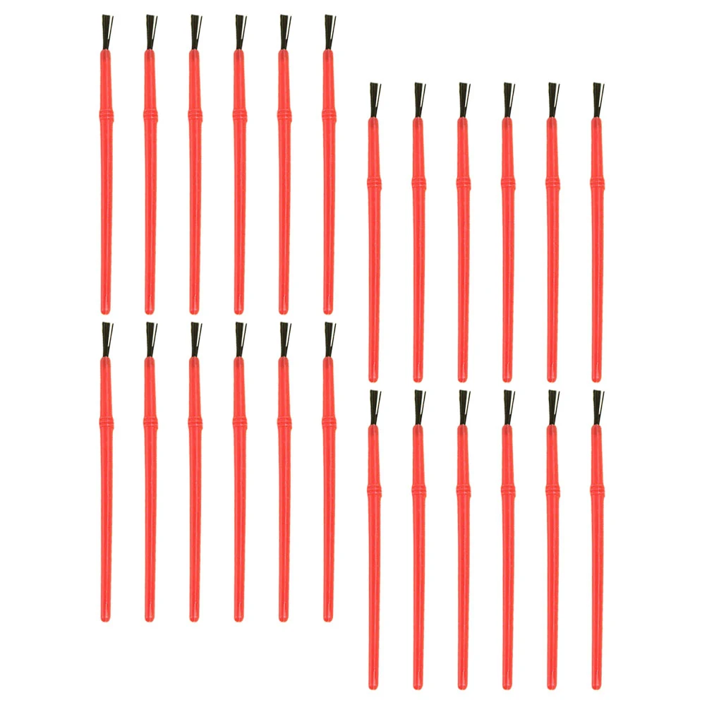 

50Pcs Pigment Mixing Brush Small Paintbrush Set for Different Materials Coatings Easy to Clean Brush for Painting